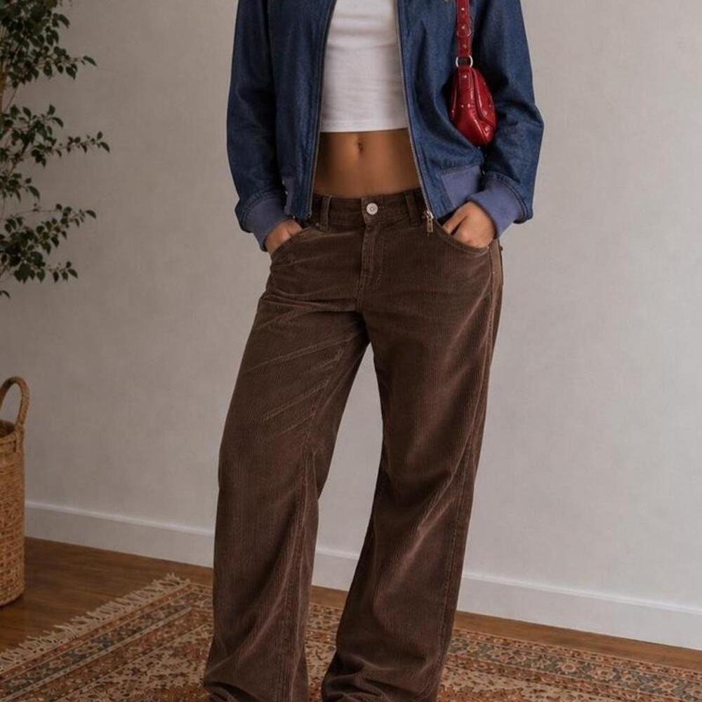 Vintage Vtg 90s streetwear normcore indie denim bomber jacket